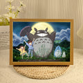Anime Totoro A5/A4 Contemporary Design Photo Frame Movable Home Decoration with Manga Style Still Life Lighting