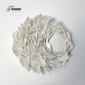 Ceramic Flower Luxury Interior Restaurant Home Wall Decorations Ceramic Wall Art Home Decor