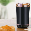 Mini Portable Electric Coffee & Grain Grinder with Stainless Steel 50g Capacity Household Use