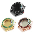 Custom 42mm Bezel Insert Wristwatch Tools Parts SKX007 Sapphire Crystal Watch Case 3'o Clock Crown Stainless Steel Wristwatch