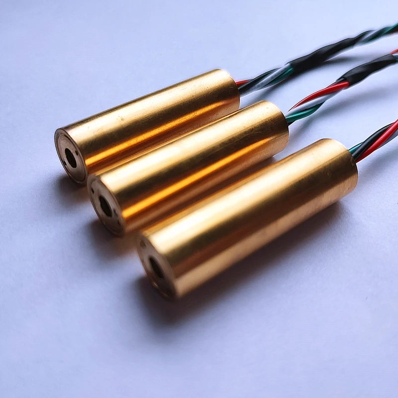 New Lasence 532nm 5mW CW High Stability Laser Module 1.7mrad Beam Divergence Wide Temperature Range Medical Device Pointing
