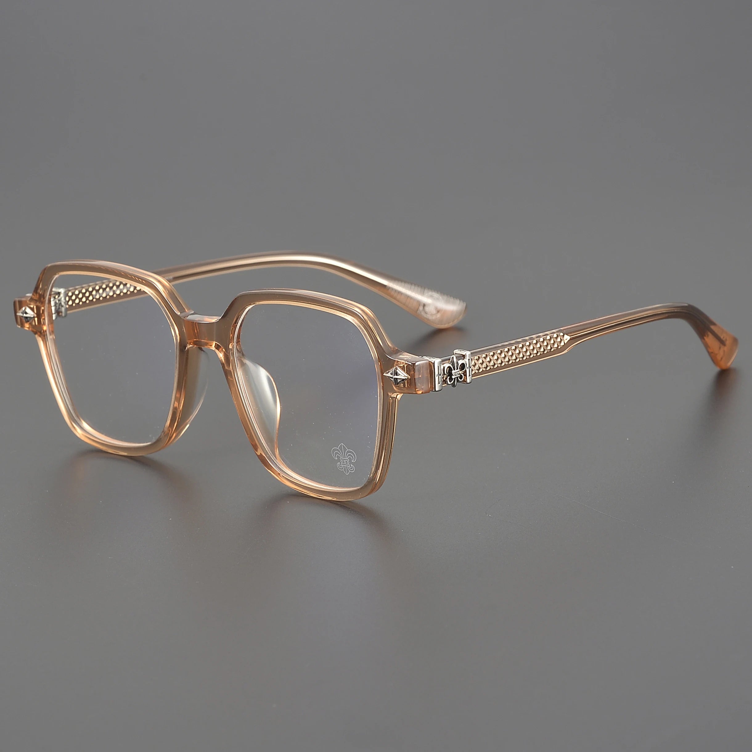 CH8144 Women's Prescription Glasses Frame High End Durable Classic Style Black Color Pink Brown Eyeglasses for All Face Types