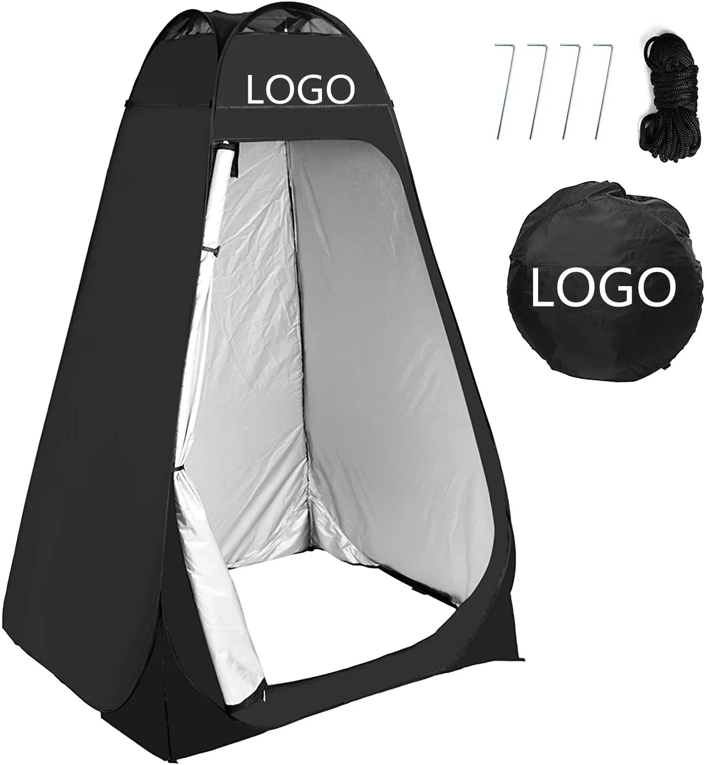 Woqi Portable Pop up Shower Tent Instant Privacy Dressing Changing Tent Room Camp Toilet Tent