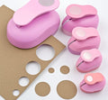 KAMEI 10-76mm Circle Paper Cutting Christmas Gifts Process Paper Punch Craft Embossing Machine Hole Punch for DIY Project