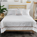 Wholesale Hotel Double Cotton Buy Online Fitted Bedding Set Bed Sheets for Bed Bedding Set