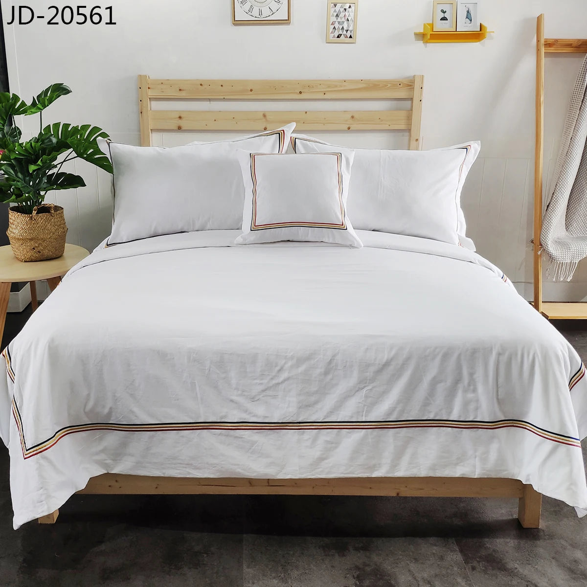 Wholesale Hotel Double Cotton Buy Online Fitted Bedding Set Bed Sheets for Bed Bedding Set
