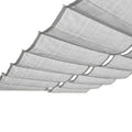 95% Grey Shading HDPE UV Block Home Garden Telescopic Wave Sun Shade Net Swimming Pool Pergola Canopy Tent Sun Cover