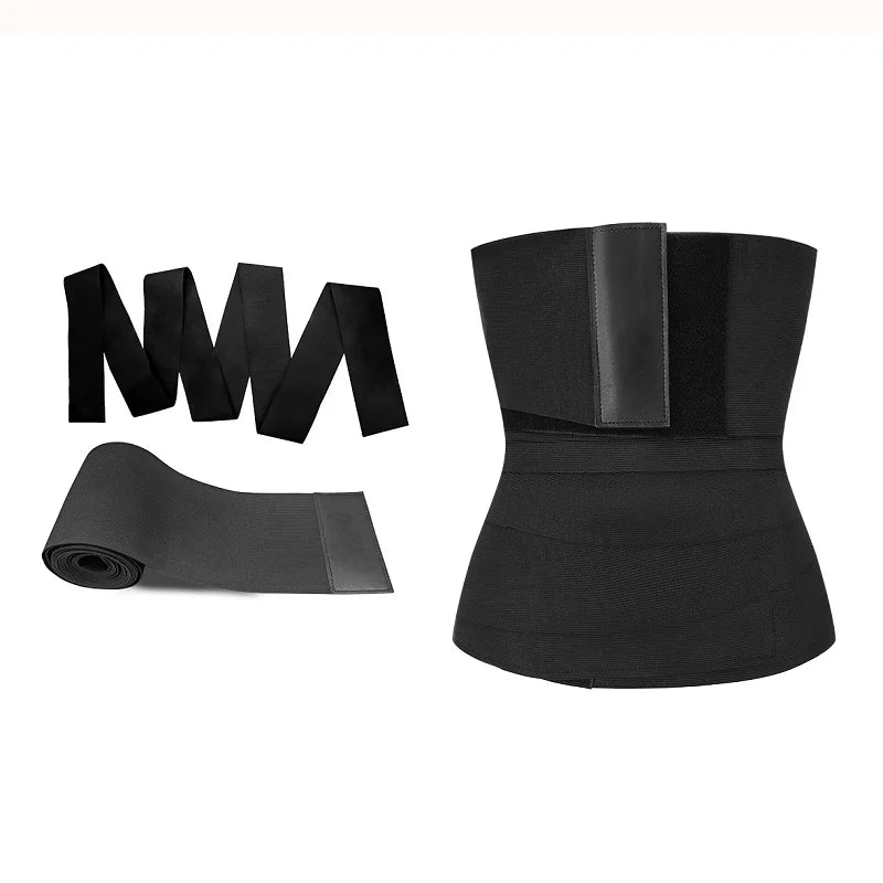 3M-5M High Compression Waist Cincher Trainer Trimmer Belt Postpartum Flat Belly Slimming Girdle Woman's Belt Waist Bandage Wrap
