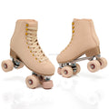 TopSupply New Design High-top for Adult Unisex Indoor and Outdoor Skating Four Light up Wheels Roller Skates With Shoes Bag