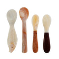 New Style Sustainable Elegant White Mother of Pearl Spoon Coffee Natural Shell Spoons Mix Size 10/13cm
