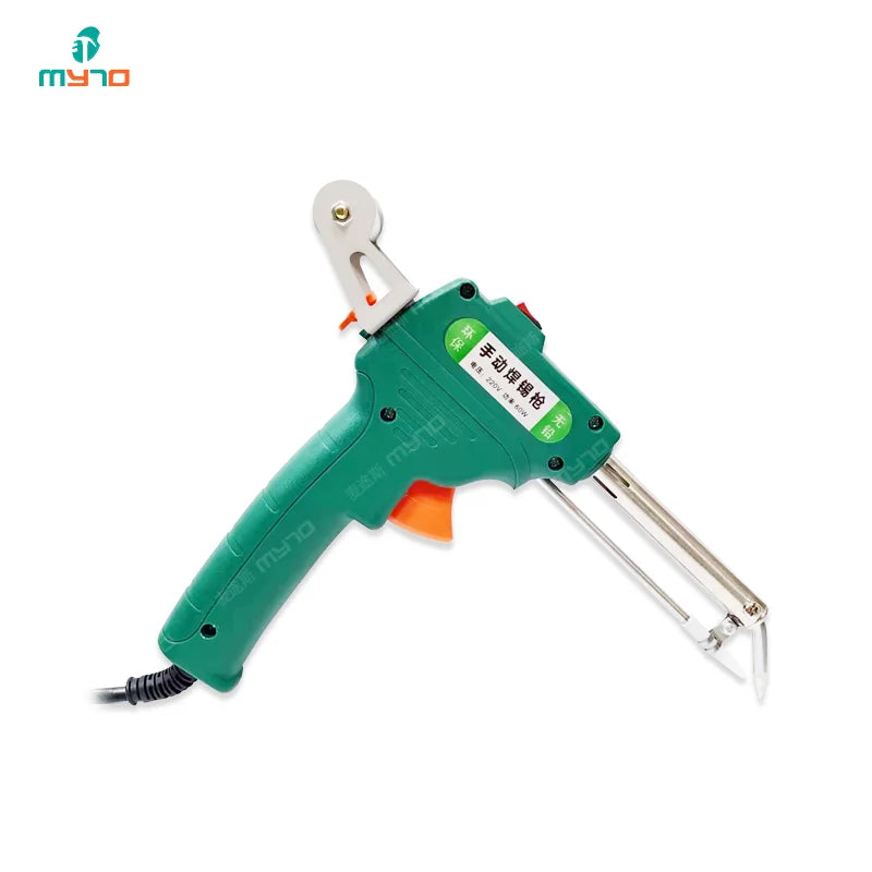MYTO 60W Hand-held Automatic Soldering Gun â€“ Portable Single-Hand Operation Welding Kit with Tin Feeding System