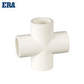 ERA Material Pvc With BS Standard BSPT PVC Thread Fittings Pvc Pipes Cross