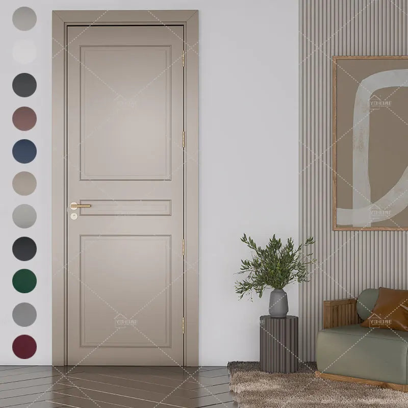 European Style Interior Doors Internal Doors Hotel Apartment Simple Internal Room Doors for Houses