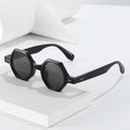 9518 Men Womens Shades Uv 400 Manufacturer Custom 2024 Very Dark Unisex Retro Fashion China Wholesaler Hexagon Sunglasses Men