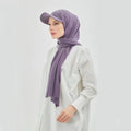 Wholesale Instant Chiffon Hijab for Muslim Women With Baseball Cap Sports Bonnet Hijab for Muslim Women