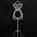TY210728-2 Luckygoods New Arrival the Shape of the Dress Iron Wedding Decoration Backdrop Wholesale