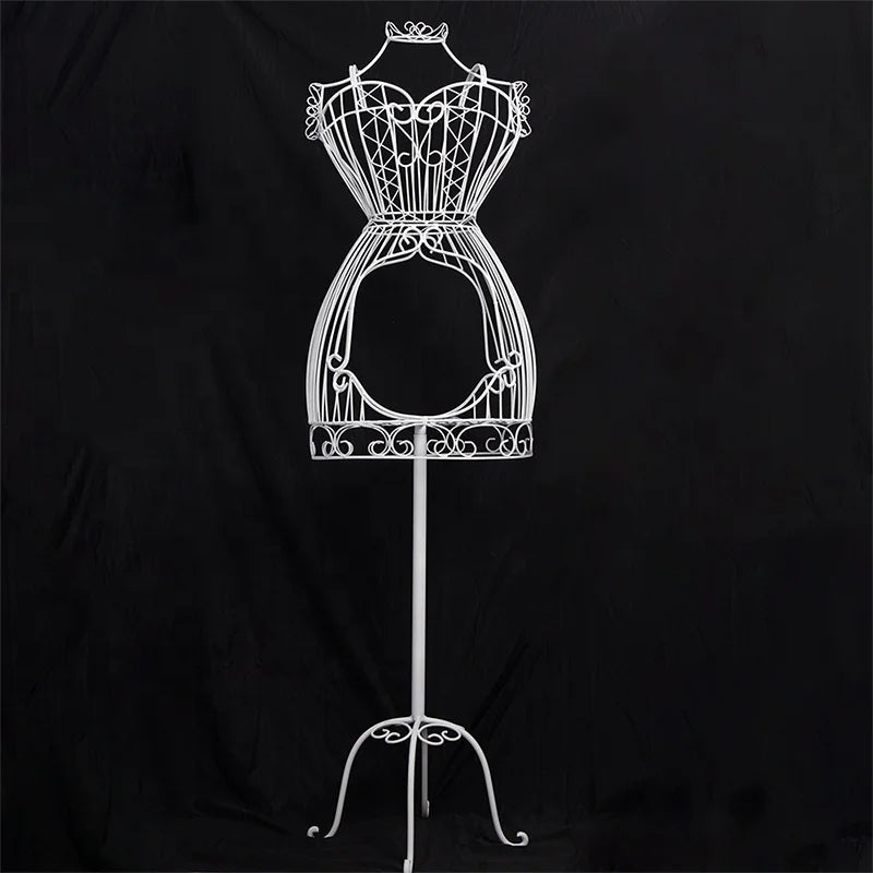 TY210728-2 Luckygoods New Arrival the Shape of the Dress Iron Wedding Decoration Backdrop Wholesale