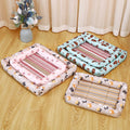 Luxury Waterproof Oxford Fabric Dog Summer Bed with Mechanical Wash Cooling Ice Pad for Dogs Cats Small Animals Affordable