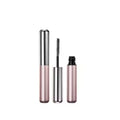 HUIHO Luxury 4ML Round Aluminum & Plastic Empty Mascara Tube HM1241 with Plated Custom Fibre Eyeliner Packaging for Cosmetics