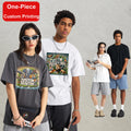 Factory No Minimum Order Unisex Custom Printing 100% Cotton Woven Street Style Loose Fit Eco-Friendly Casual T-shirts