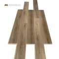 Commercial Residential Apartment Office Indoor Click Anti-Slip Sheet SPC Vinyl Plank Brown Wood Textured Flooring