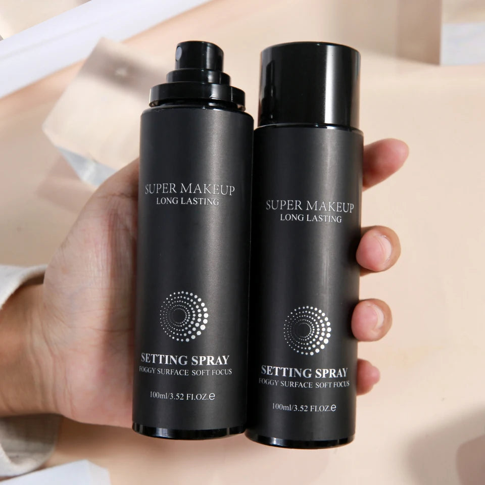 Custom Logo Long-Lasting Very Matte Finish Waterproof Vegan Makeup Setting Spray SPF with Private Label Face Cosmetic Product