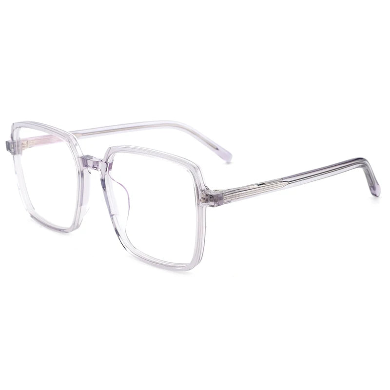 Transparent Optical Blue Light Blocking Acetate Eye Glass Frames