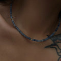 Wholesale of Natural Stone Choker Necklacestainless Steel Pvd 18k Gold Clasp Jade Stone Morandy Colored Beaded Luxury Necklace.