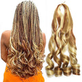 Spiral Curl Hair Extensions Spiral Curl Loose Wave Crochet Hair Extensions French Curl Loose Wave Spiral Curl