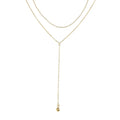 Statement Necklace 14K Gold Plated 925 Sterling Silver Jewelry for Women Initial Choker Chain Necklace for Women