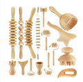 Body Sculpting Wooden Massage Tools Rolling Stick Maderotherapy Colombian Wood Therapy Kit Maderoterapia Wood Therapy Tools Set