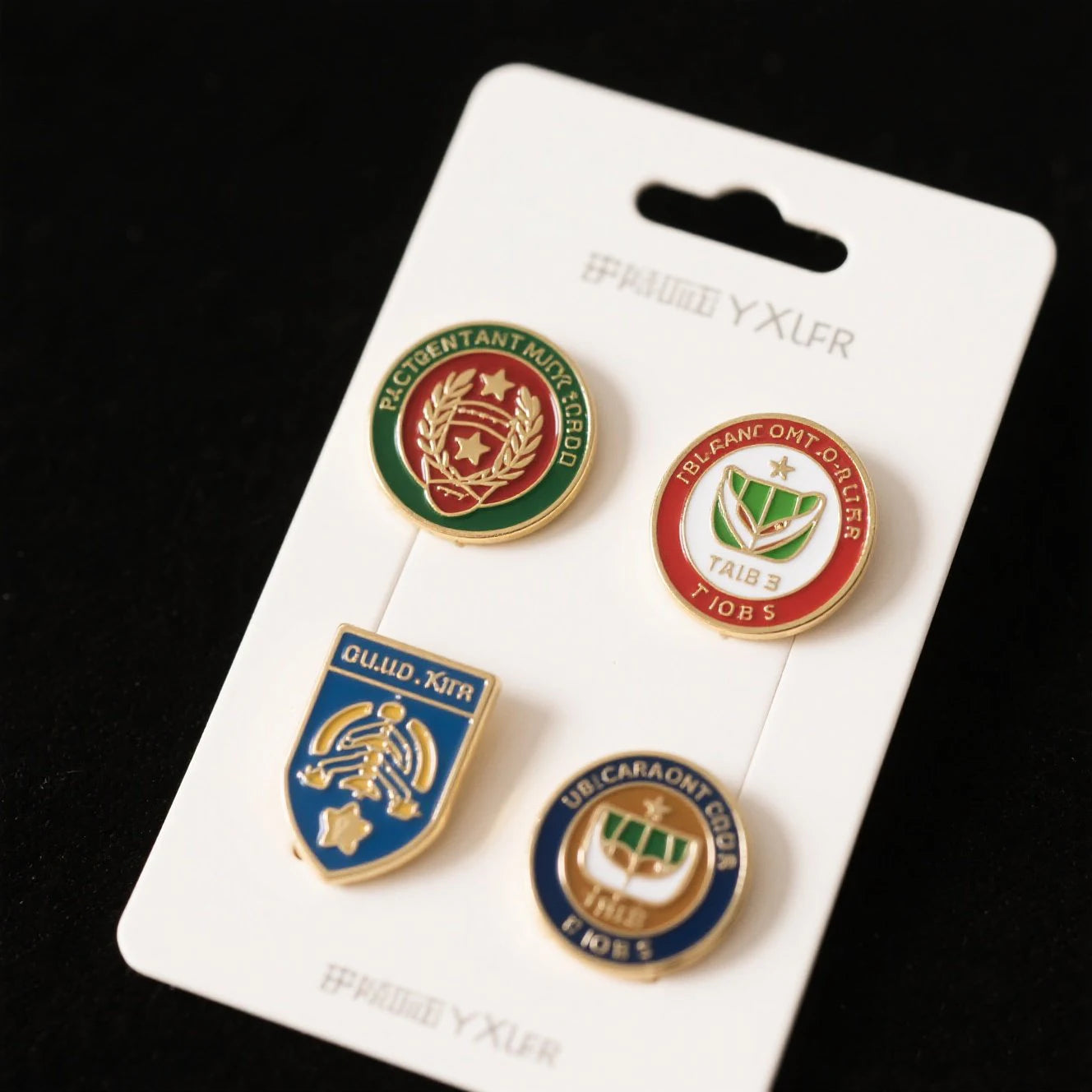 Wholesale Company Logo Custom Vintage Design Zinc Alloy 2D 3D Gold Silver Embossed Logo Badges  Soft Hard Lapel Pins