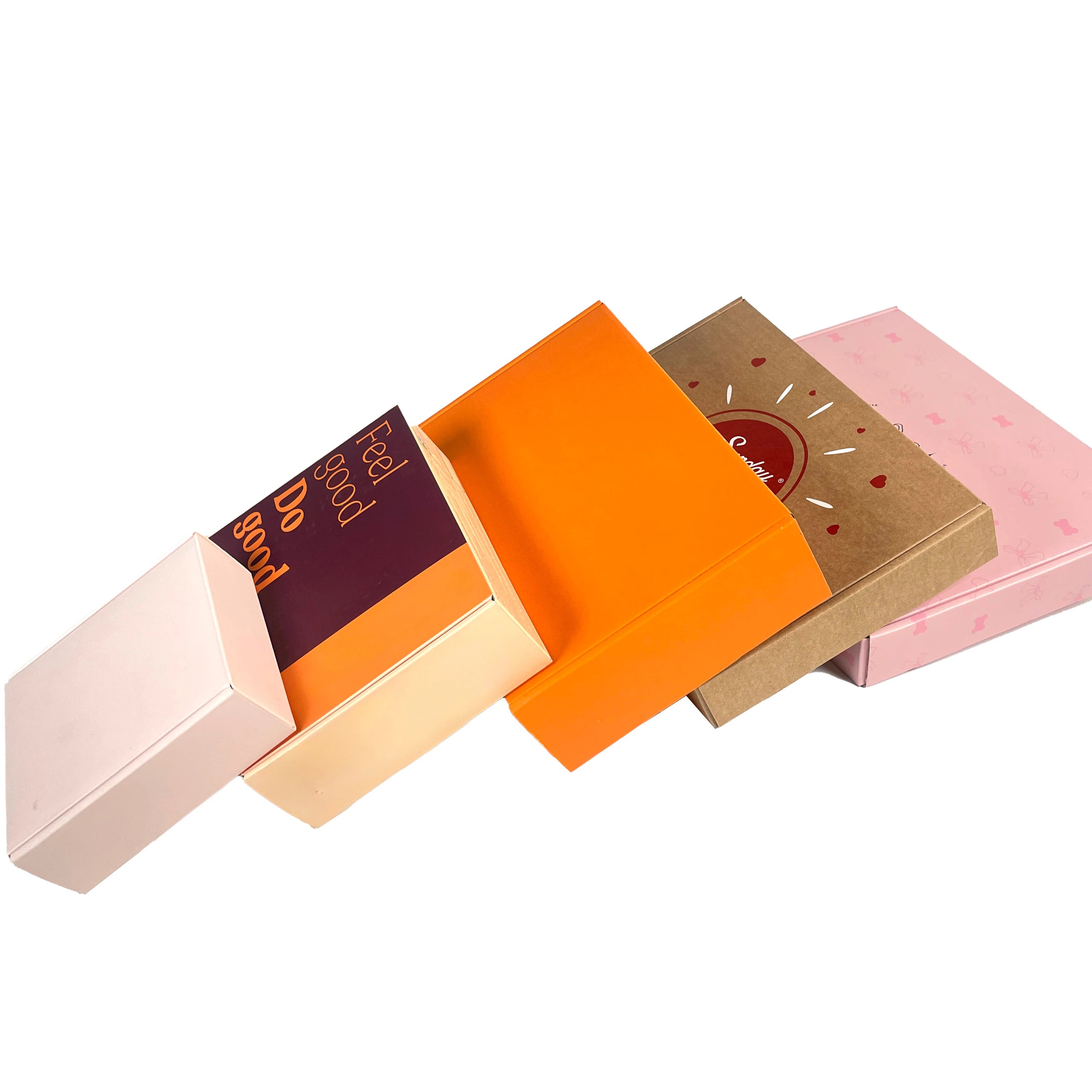 High-End Eco-Friendly Corrugated Kraft Paper Mailer Box Wholesale Matte Lamination for Shipping Candle Gifts Displays
