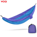 WOQI Lightweight Portable Outdoor Nylon Parachute Camping Hammock