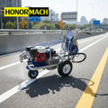 China Hot Sale Cold Spray Marking Machine Cold Paint Road Marking Machine for Parking Lots Intersections and Sports Fields