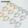 Handmade 316L Stainless Steel MC39 Jewelry Accessories Nickel-Free Clasp Hooks and Charms for Necklace Making 4pcs/Lot