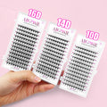 Abonnie Faux Mink Pre Made Lash Fans Private Label 8-18Mm 10D 14D 16D 20D Promade Eyelash Trays Pointy Base Premade Volume Fans