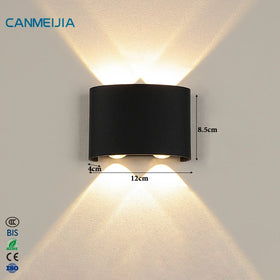 IP65 Surface Mounted Outside Waterproof Wall Mounted Light Outdoor Modern External Sconce Lights Led WallWall Light Outdoor
