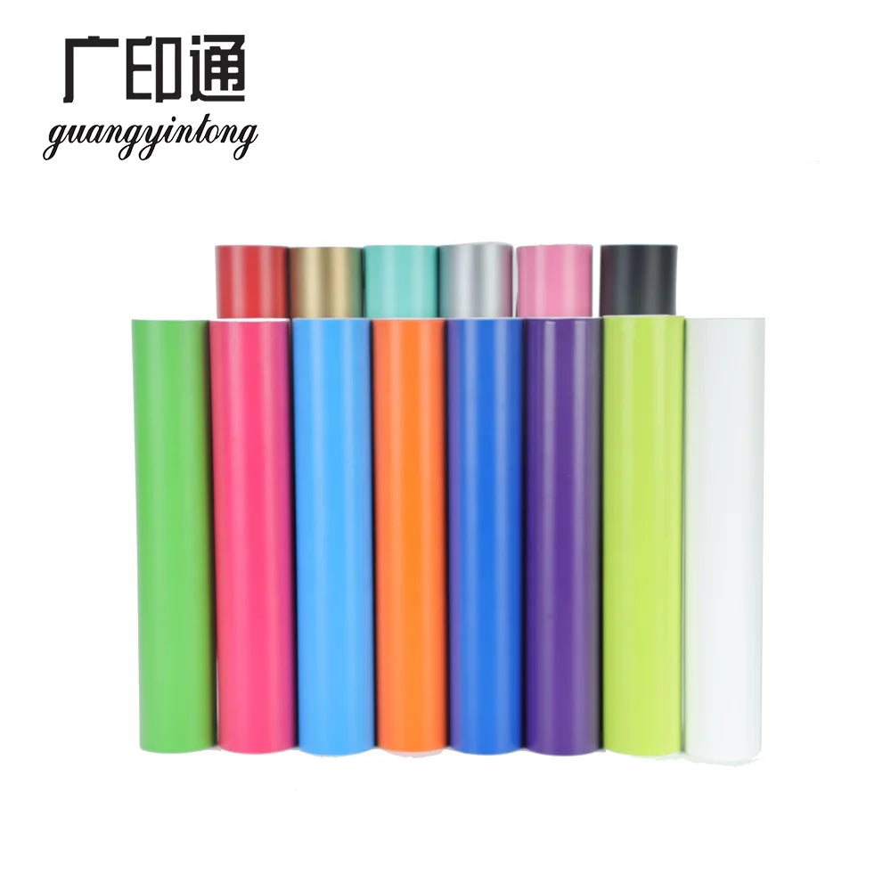 Guangyintong PU Vinyl for Toy Stickers Watercolor Iron on Vinyl Stickers Watercolor Iron on Vinyl