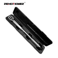 Adjustable Ratchet Torque Wrench 3/8 Inch Drive Click 19-110Nm Multi-functional Wrench Tool with Calibration Certificate