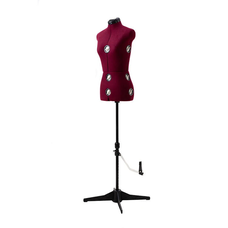 MOD-150S Plastic Female Body Adjustable Dress Form Mannequin for Sale