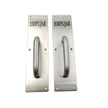 Stainless Steel Door Handle Pull and Push Plate SS304 Modern Entrance Push and Pull Plate Door Handle Emergency Exit Door Handle