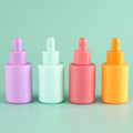 Custom 30ml-50ml Frosted Glass Dropper Bottle with Screen Printing for Essential Oils Face & Skin Care Cosmetics & Serum