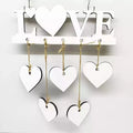 Home Decoration Sublimation MDF Wall Plaque Blanks for Valentine's Day