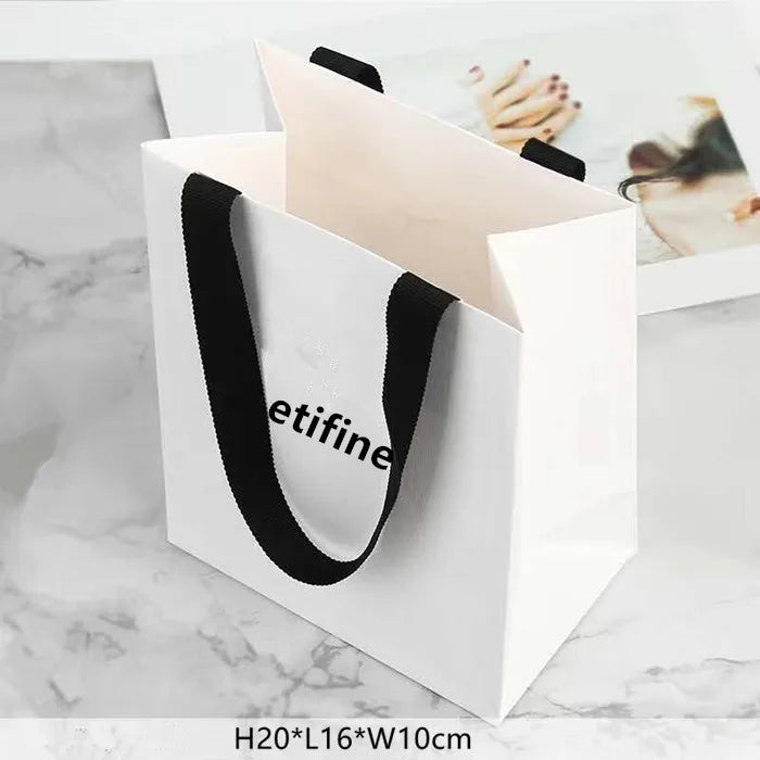 Custom Luxury Small Craft Paper Bag Jewelry Paper Bag Packaging Manufacturers