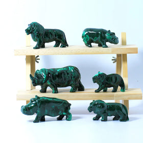 Malachite Carving Crystals Wholesale Bulk Healing Stones Gems Spiritual Products Meditation Fengshui Ornaments