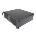 19-inch 2U Black Rack Chassis Shell PC Industrial CNC Aluminum Chassis Case Sheet Metal Manufacturing MegaBDM
