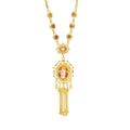 Golden Tassel Women Necklace Pendant Charms Bohemian Ethnic Necklace Indian Pendant Necklace
