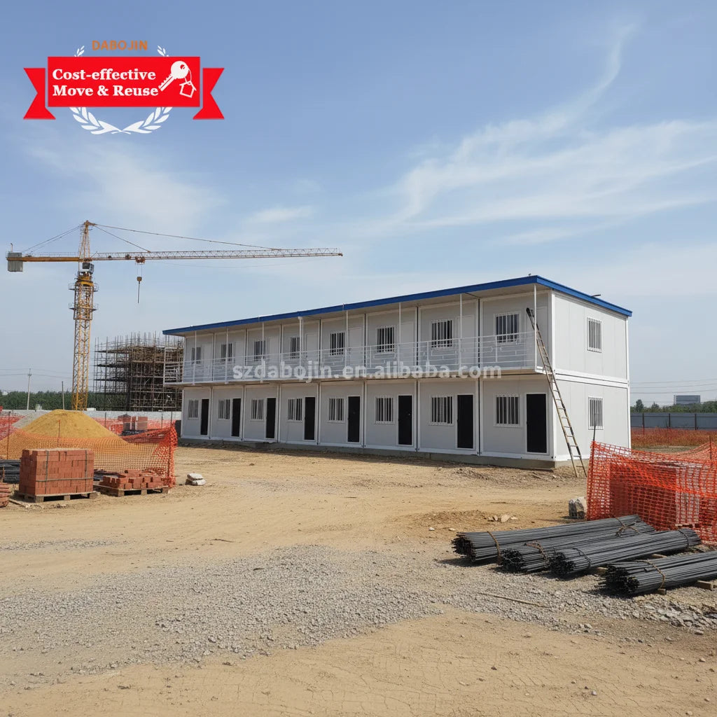 4 Bedroom Customized Container House Detachable Modular Prefab House China Sandwich Panel Steel Dormitory
