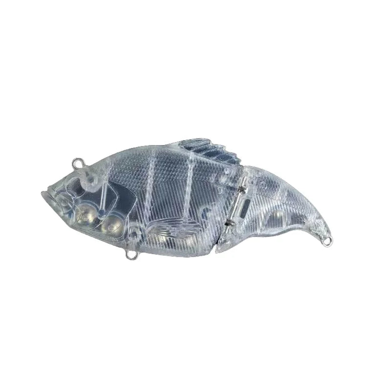 Lipless Crankbait Blanks 7.5cm ABS Artificial Bait Vib Lure Glide Swimbait Unpainted Trout Freshwater Fishing Vikinger